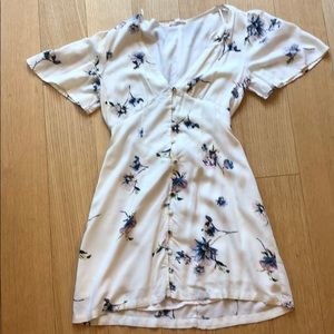 Cotton candy mini dress